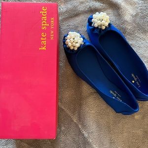 Kate Spade Royal Blue Ballet Flats